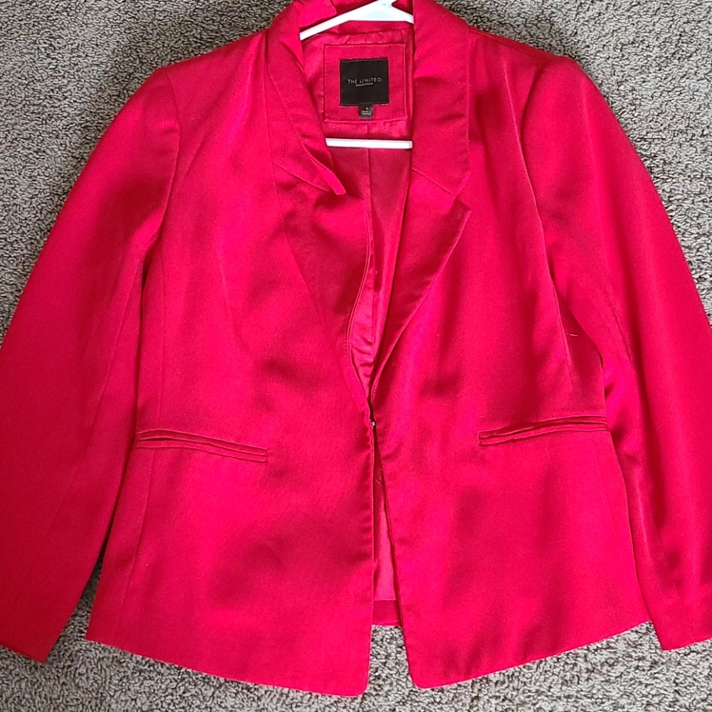 The Limited Red Blazer